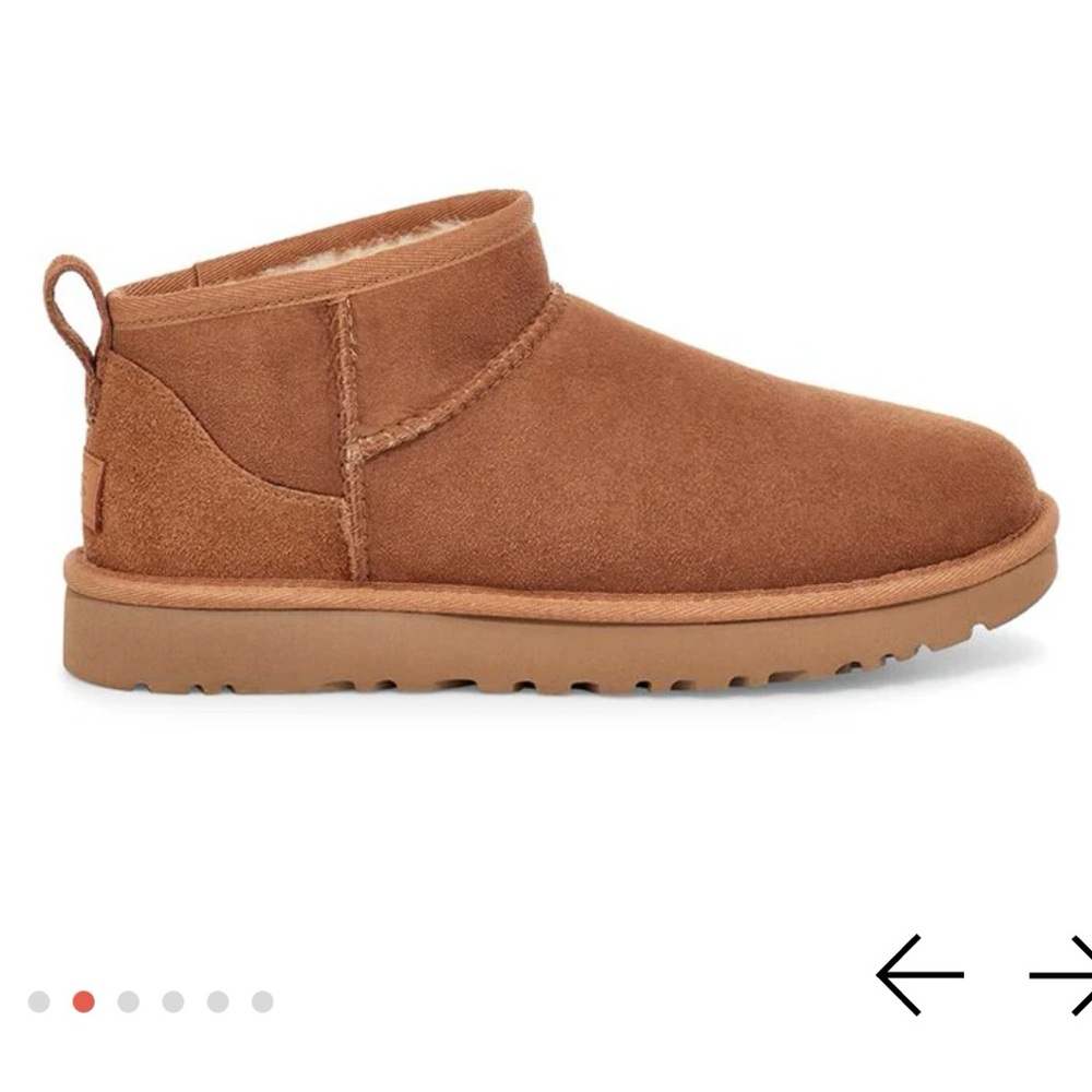 Ugg Chestnut Suede Ankle Boots
